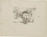 James McNeill Whistler / Study of a Horse / 1895