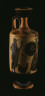 Greek (attributed to the Athena Master) / Black-Figured Lekythos with Panathenaic Athena / 500 - 485 B.C.