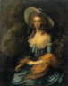 Thomas Gainsborough / Portrait of Miss Evans / 1786-90