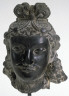 Indian / Head of a Bodhisattva / late 2nd - early 3rd century A.D.