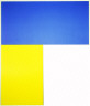 Ellsworth Kelly, American, born 1923 / Chatham XI: Blue Yellow / 1971