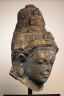 Indonesian / Head of Bodhisattva Avalokiteshvara / 9th century