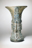 Chinese / Wine Vessel: Zun / Shang period, 13th-11th century BCE