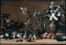 Pietro Paolini / Fruit and Vase of Flowers on a Ledge / not dated