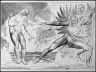 William Blake / The Malebranche tormenting Ciampolo, Dante's Inferno Canto XXII / Dates not recorded