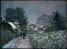 Claude Monet / Snow at Argenteuil / about 1874