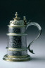 IP / Tankard / about 1590-1600, hallmarked 1618-19