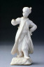 Longton Hall factory / Turbaned Figure / about 1750