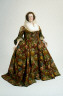 unidentified artist/maker / Morning dress (robe à la français and petticoat) / ca. 1740 (with later alterations)