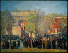 William James Glackens / Italo-American Celebration, Washington Square / about 1912