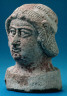 Artist not recorded / Female head on base / 2000-1800 B.C.