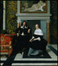 Eglon van der Neer / Portrait of a Man and Woman in an Interior / about 1675