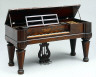 Timothy Gilbert & Co. / Square piano with AEolian attachment / 1854