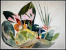 Joseph Stella / Cactus and Tropical Foliage / about 1919-22