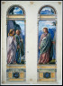 John La Farge / Christ and the Pilgrims (Studies for Memorial Windows to Mr. and Mrs. Wi / about 1896