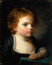 Jean Baptiste Greuze / Portrait of a Child / Dates not recorded