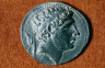 Artist not recorded / Tetradrachm with head of Antiochos I / 278-274 B.C.