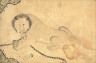 Artist not recorded / Portrait Of The Artist With Calligraphy / second half of 16th Century