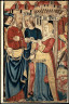 Artist not recorded / Saint Paul Requesting Plautilla's Veil (possibly from a series of hangings illustrating the / late 15th or early 16th century