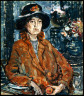 Maurice Brazil Prendergast / Woman in Brown Coat / about 1910-13