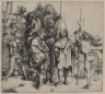 Albrecht Dürer / Five Lansquenets and an Oriental on Horseback / about 1495