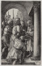 Albrecht Dürer / Christ before Pilate (Engraved Passion) / 1512