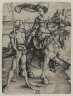 Albrecht Dürer / Lady on Horseback and Lansquenet / 1496-97