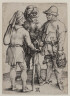 Albrecht Dürer / Three Peasants in Conversation / about 1497