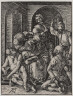 Albrecht Dürer / Mocking of Christ (Small Passion) / 1509-1511