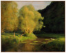 Pascal Adolphe Jean Dagnan-Bouveret / Willows by a Stream / about 1885