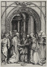 Albrecht Dürer / Betrothal of the Virgin (Life of the Virgin) / probably 1504-1505