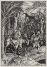 Albrecht Dürer / Flight into Egypt (Life of the Virgin) / probably 1504