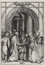 Albrecht Dürer / Betrothal of the Virgin (Life of the Virgin) / probably 1504-1505