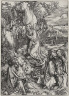 Albrecht Dürer / Agony in the Garden (Large Passion) / about 1497