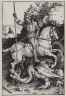 Albrecht Dürer / Saint George on Horseback / about 1504