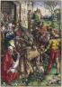 Albrecht Dürer / Bearing of the Cross (Large Passion) / 1498-99