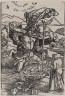 Albrecht Dürer / Saint Christopher with a Flight of Birds / about 1503-1504