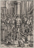 Albrecht Dürer / Flagellation (Large Passion) / about 1497