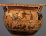 Artist not recorded / Column krater (mixing bowl) / about 550 B.C.