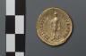 Artist not recorded / Aureus with head of Domitian / A.D. 74, struck under Vespasian