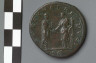 Artist not recorded / Sestertius with bust of Hadrian / A.D. 119-138