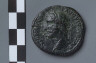 Artist not recorded / Sestertius with bust of Antoninus Pius / A.D. 145-161