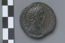 Artist not recorded / Sestertius with bust of Marcus Aurelius / A.D. 176-177