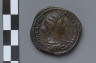 Artist not recorded / Sestertius with bust of Lucilla / about A.D. 164-183