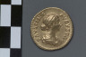 Artist not recorded / Aureus with bust of Faustina II / A.D. 161-176