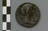 Artist not recorded / Sestertius with bust of Crispina / about A.D. 177-180