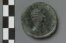 Artist not recorded / Sestertius with bust of Julia Domna / A.D. 207-217