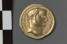 Artist not recorded / Aureus with head of Diocletian / A.D. 299-302