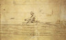 Thomas Eakins / Perspective Studies for "John Biglen in a Single Scull" / about 1873