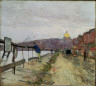 Childe Hassam / Charles River and Beacon Hill / about 1892